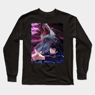 MEGUMI FUSHIGURO MERCH VTG Long Sleeve T-Shirt